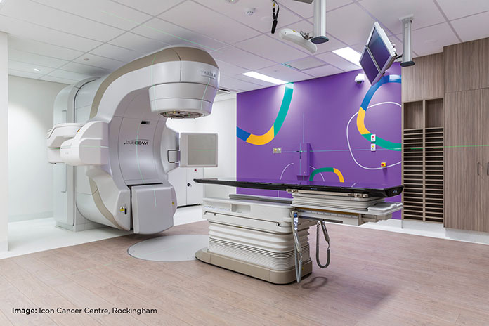 Radiation oncology machine