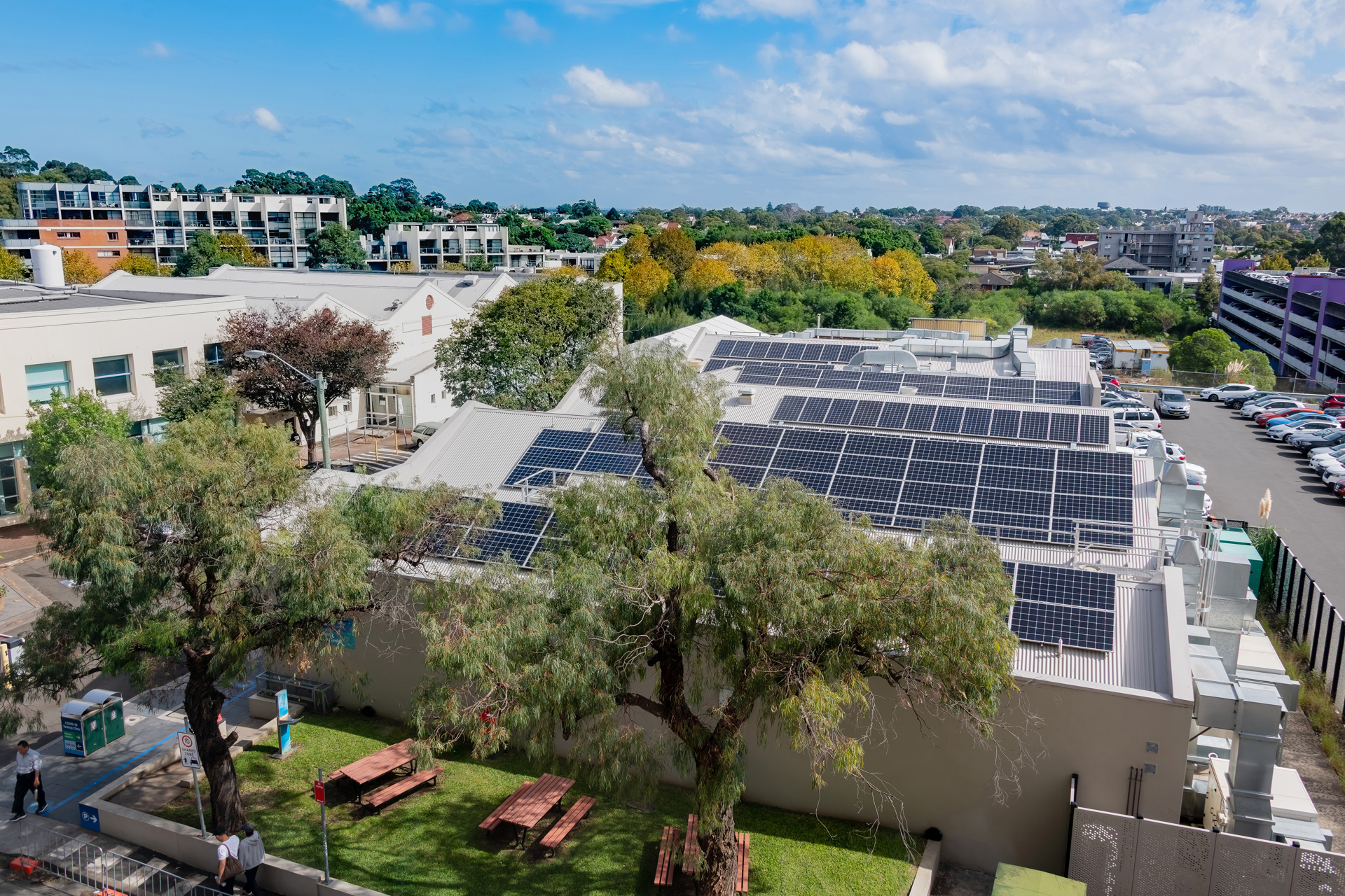 Solar Panels RPA Hospital