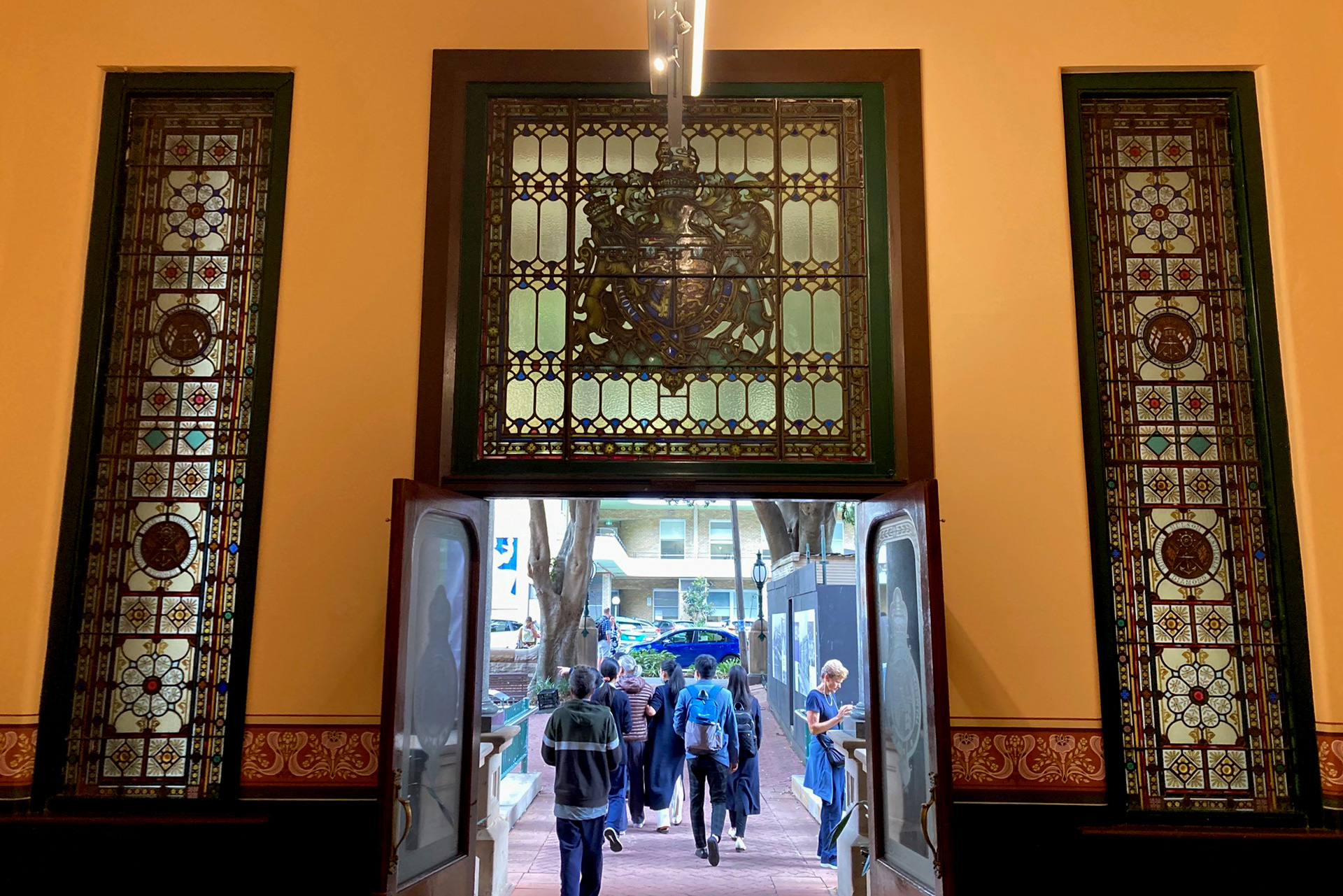 Stained Glass Window, RPA Foyer