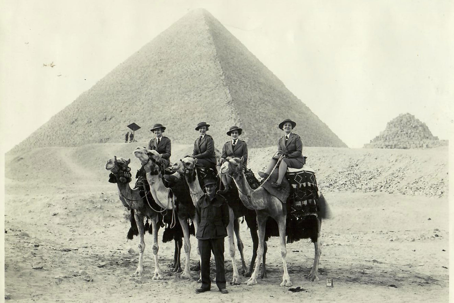 RPA Nurses at Gaza, Egypt, ca. 1915