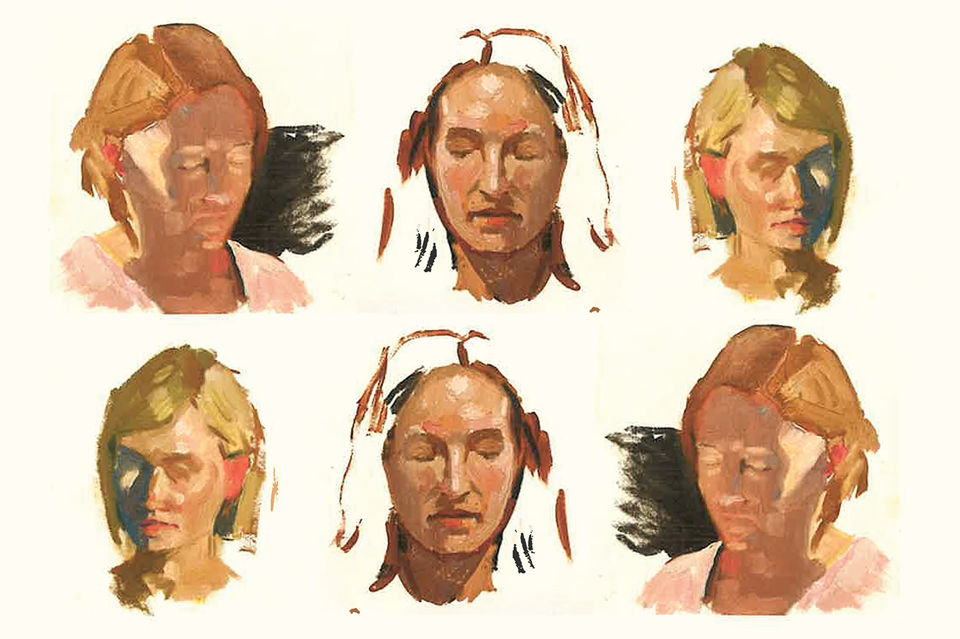 Painted portraits