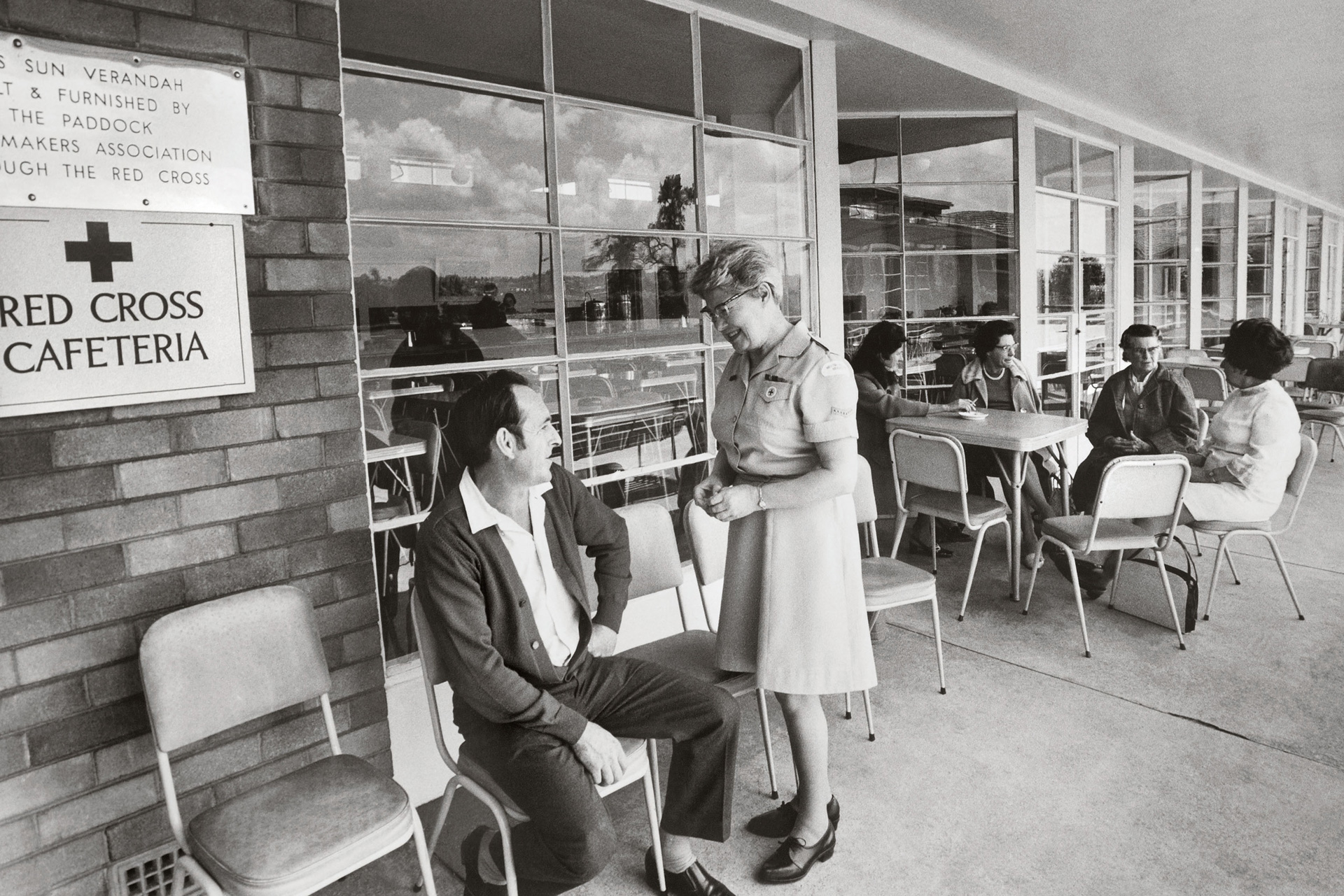 Concord Historical Red Cross Cafeteria 1960s