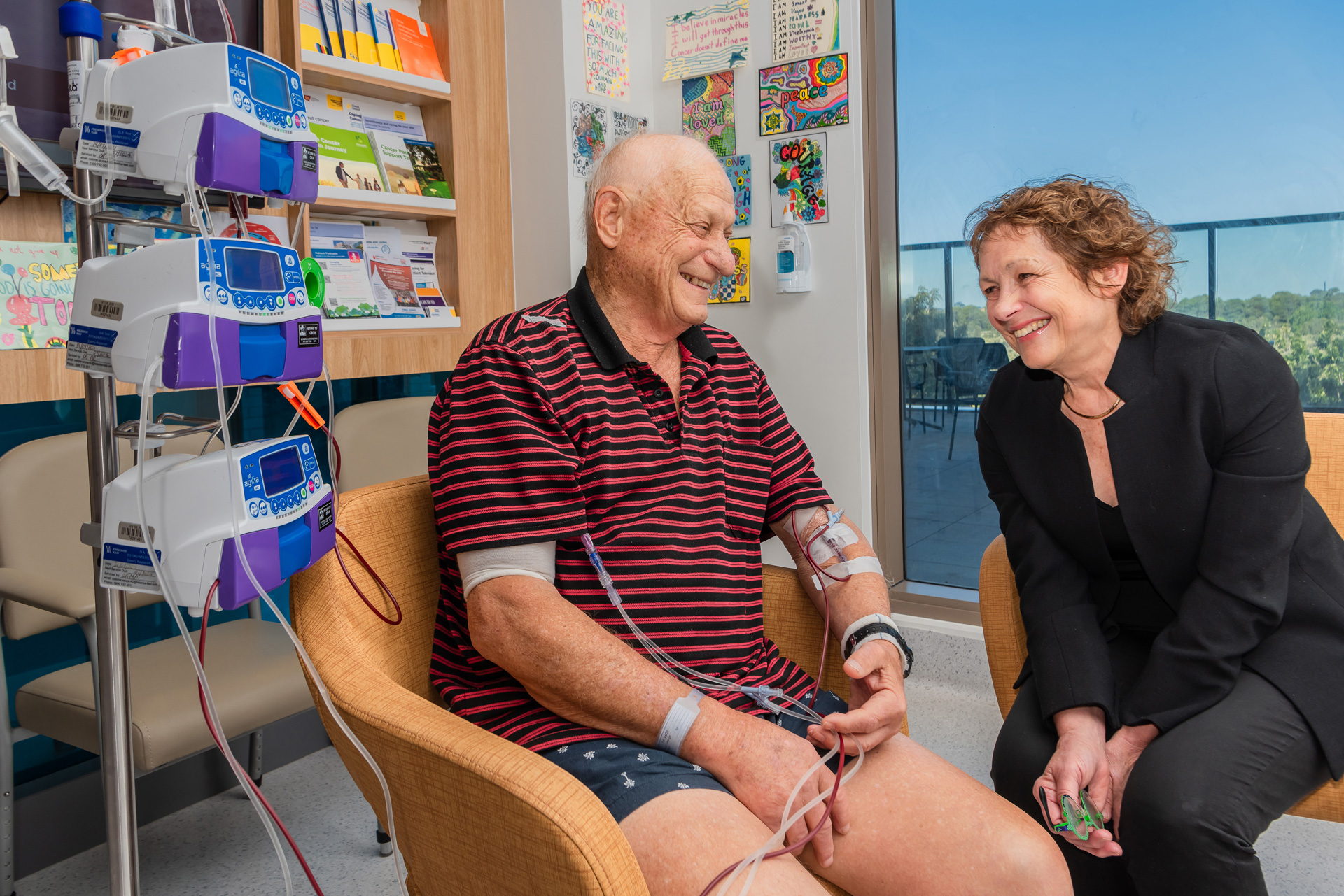 Concord Haematology Staff and Patient