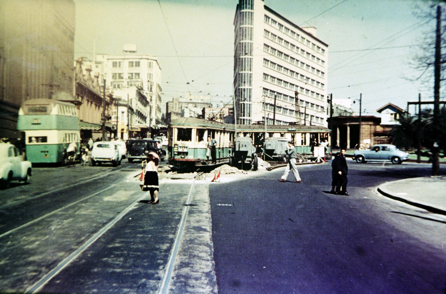 Sydney Dental Hospital tram 1957