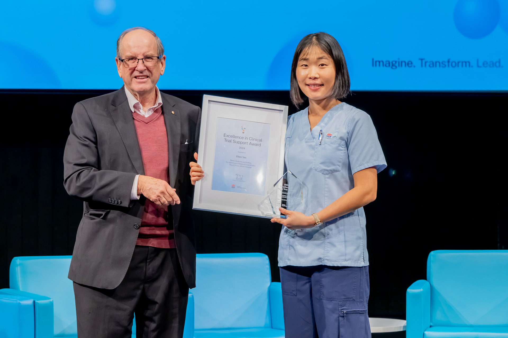 Clinical Trial Award winner 2024 Ellen Yeo