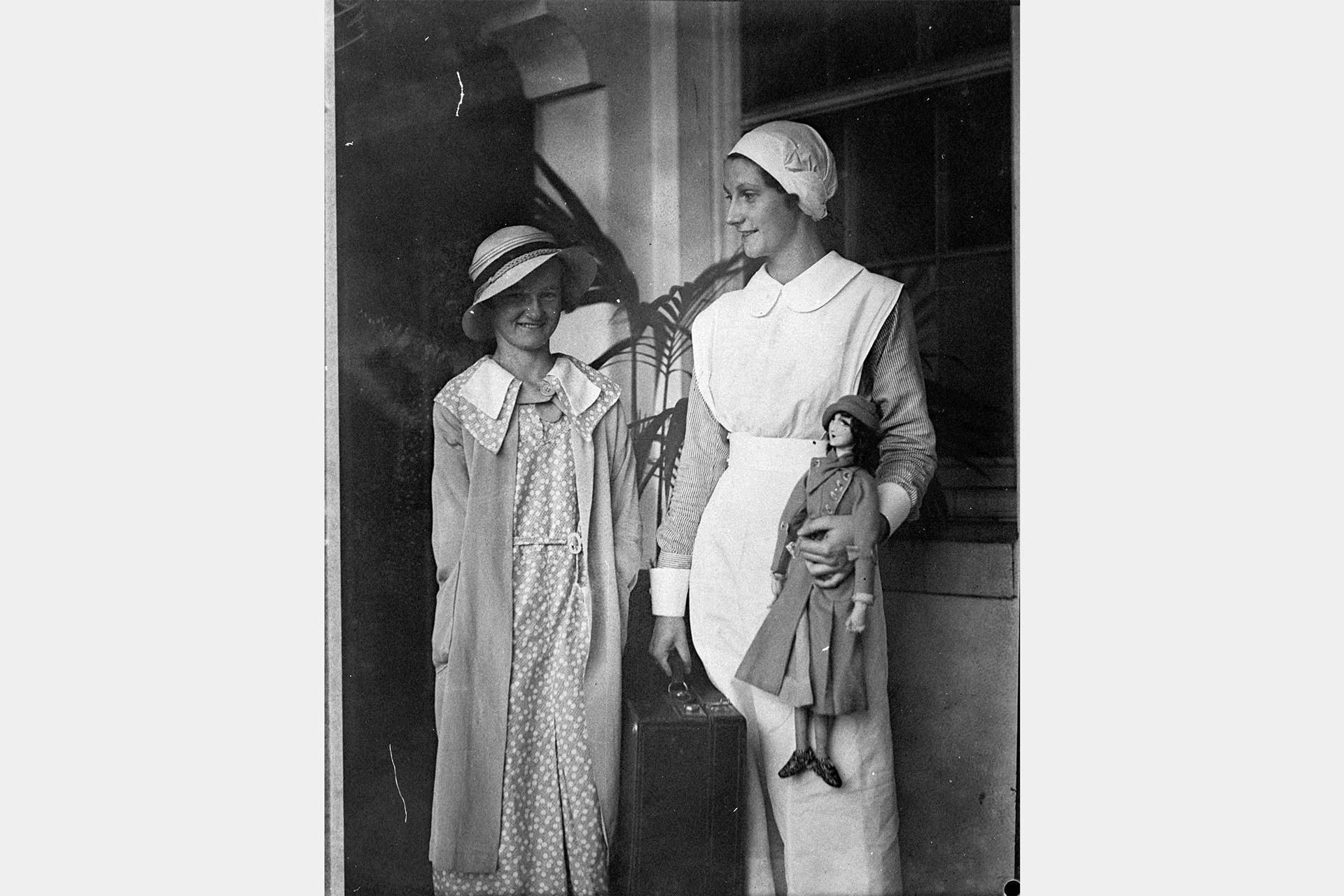 Canterbury heritage 1935 nurse and patient