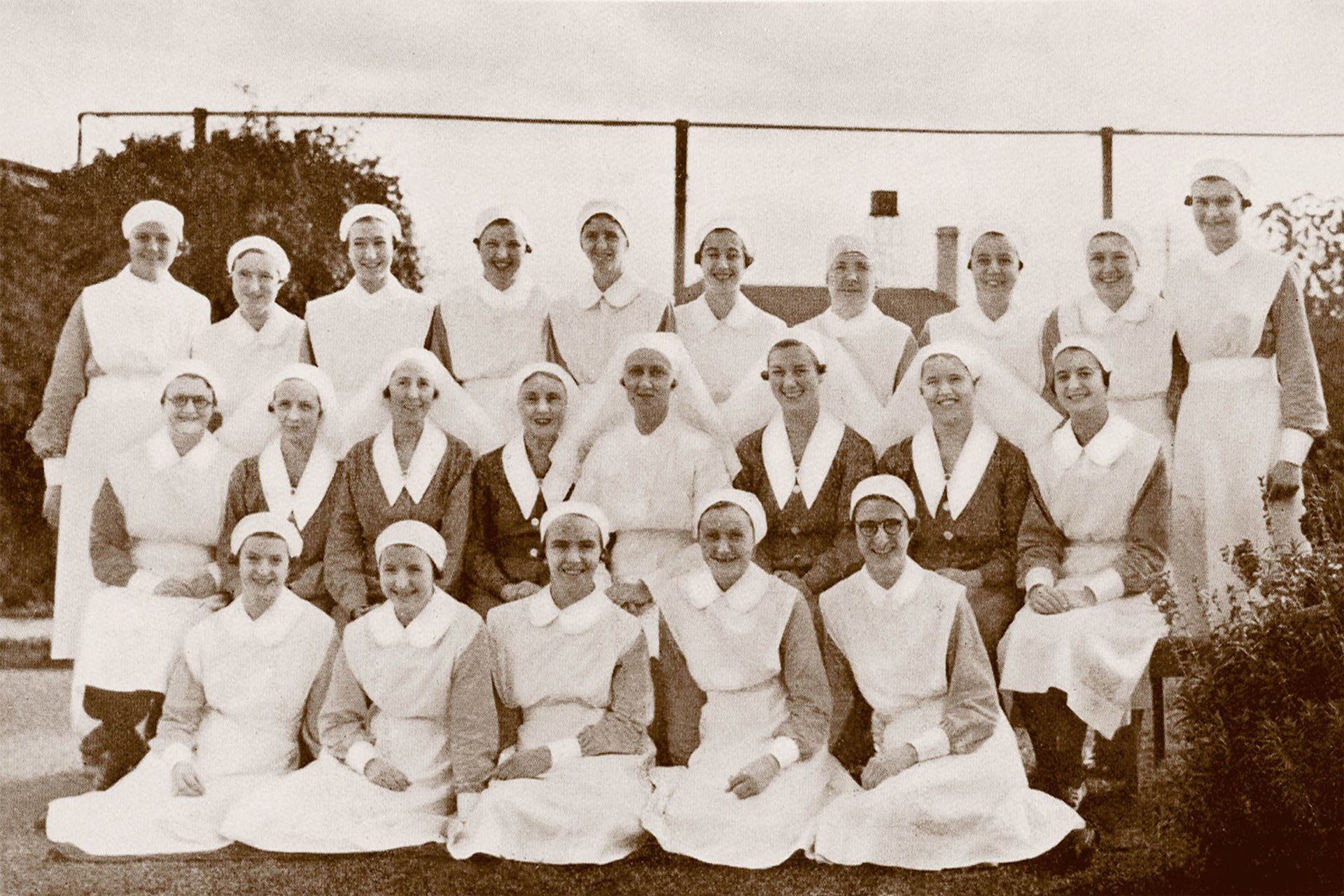 Canterbury heritage 1938 nurses group