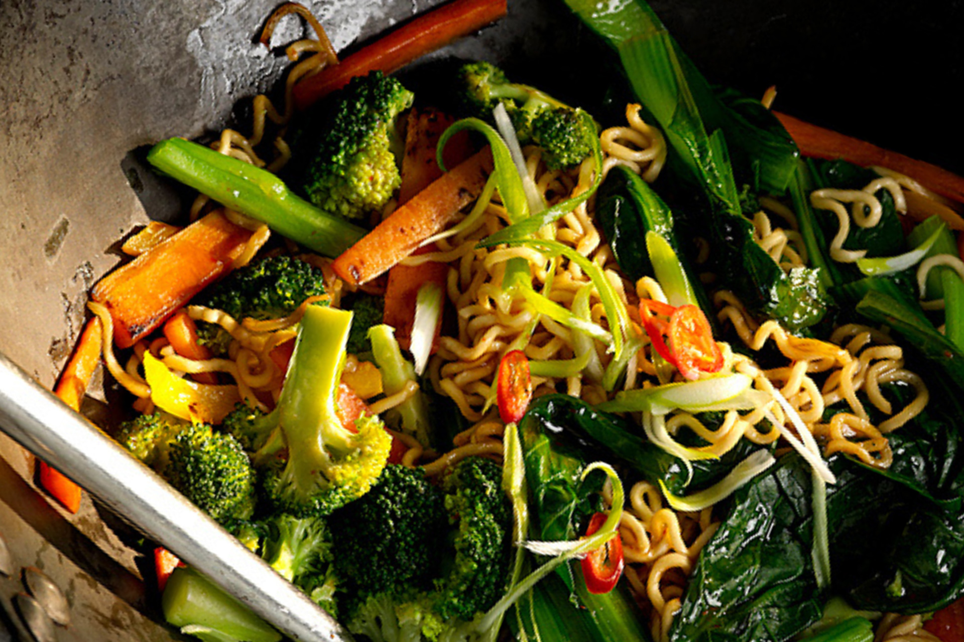 Made fresh noodle bar - honey soy stir fry