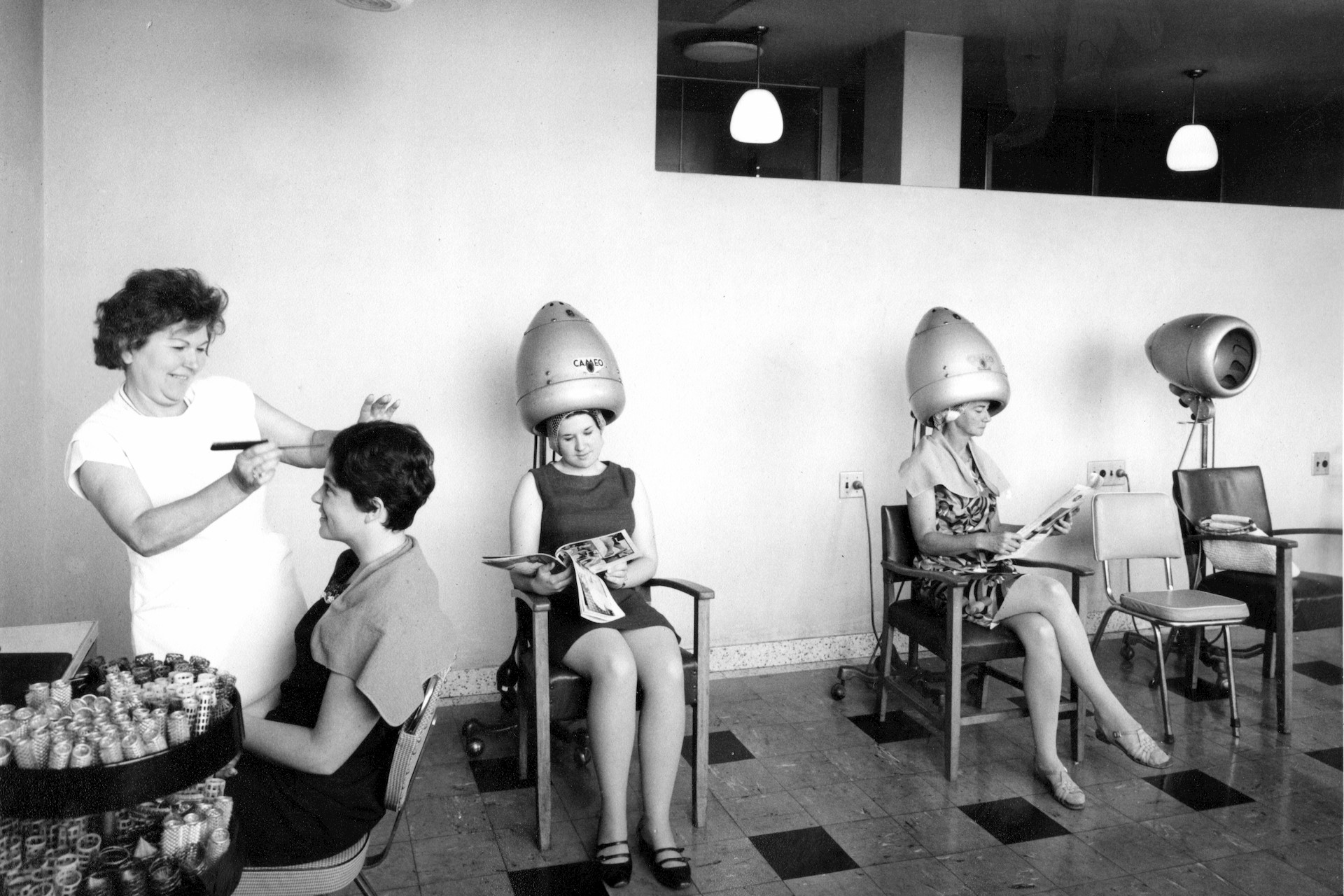 1956 Queen Mary nurse home hairdresser