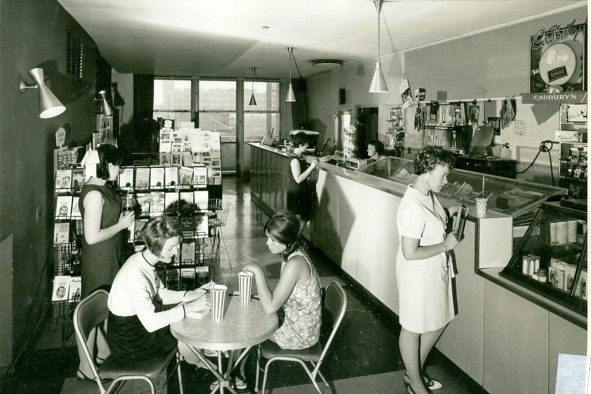 1960s Queen Mary nurse home cafeteria