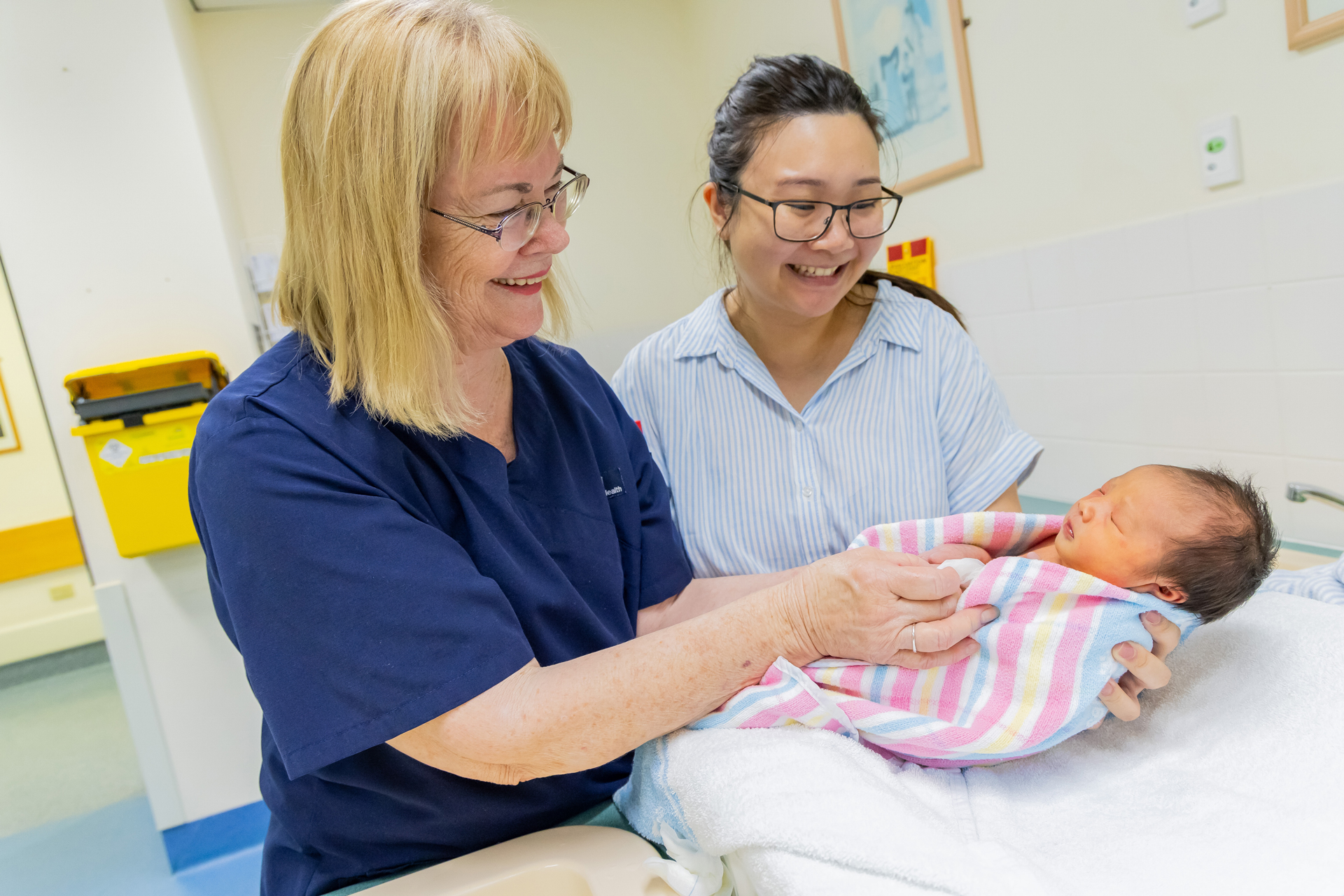 RPA Women and Babies midwives and newborn