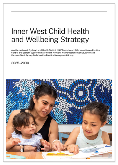 Inner West Child Health and Wellbeing Strategy cover