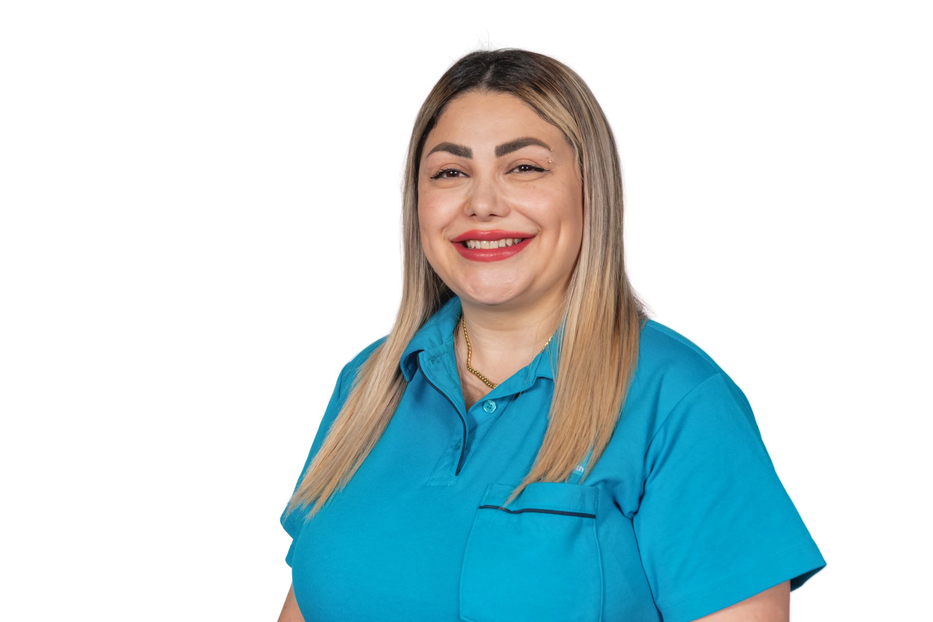 Woman in casual clothing