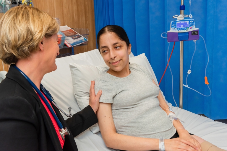 Concord Haematology Staff and Patient