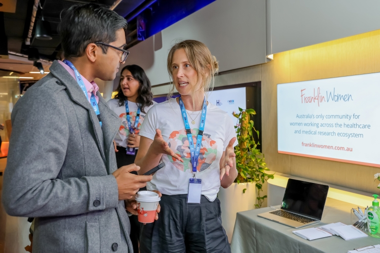 Workplace Wellbeing Conference sponsor area