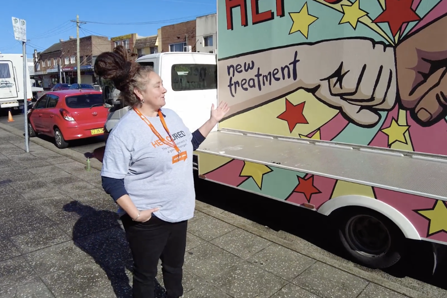 Hepatitis Awareness Week Mobile Mural