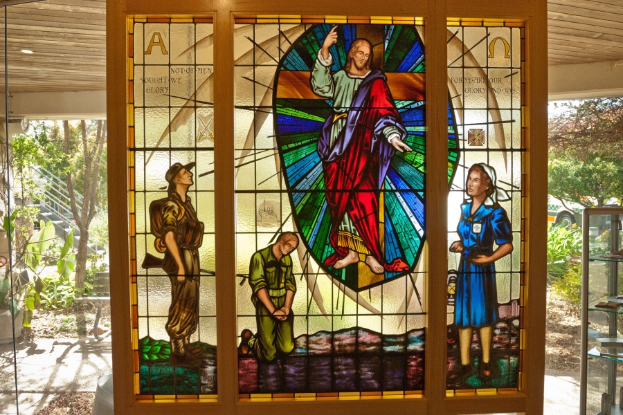 1962 Concord Chapel Stained Glass Window