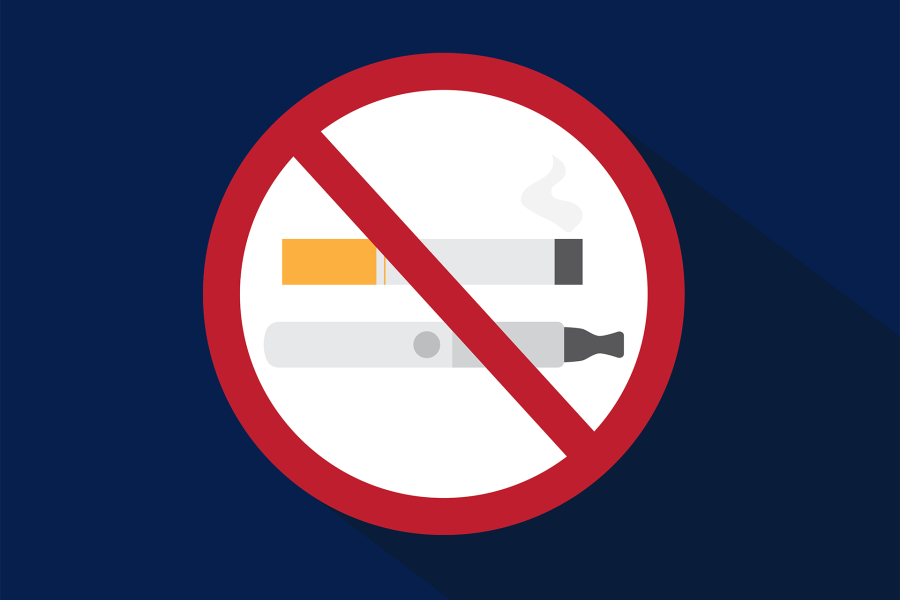 No smoking no vaping sign