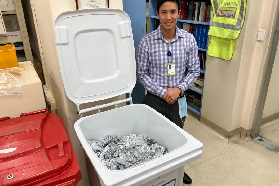 Blister Pack Recycling at Concord